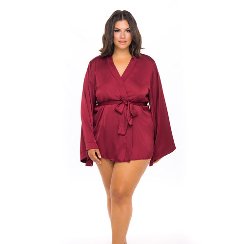 MIRIELLE ROBE- Cranberry MIRIELLE ROBE- Cranberry