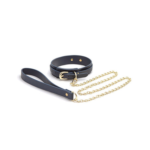 COUTURE BLUE COLLAR & LEASH COUTURE BLUE COLLAR & LEASH