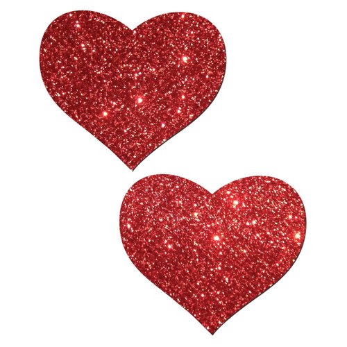 GLITTER HEART - Red O/S GLITTER HEART - Red O/S