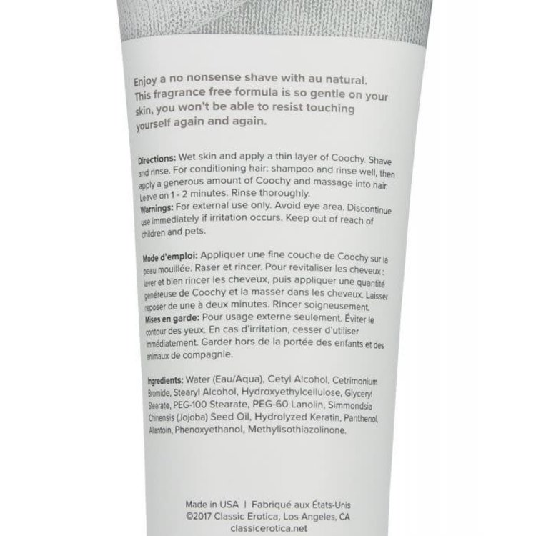 SILKY SHAVE CREAM UNSCENTED 7.2 OZ