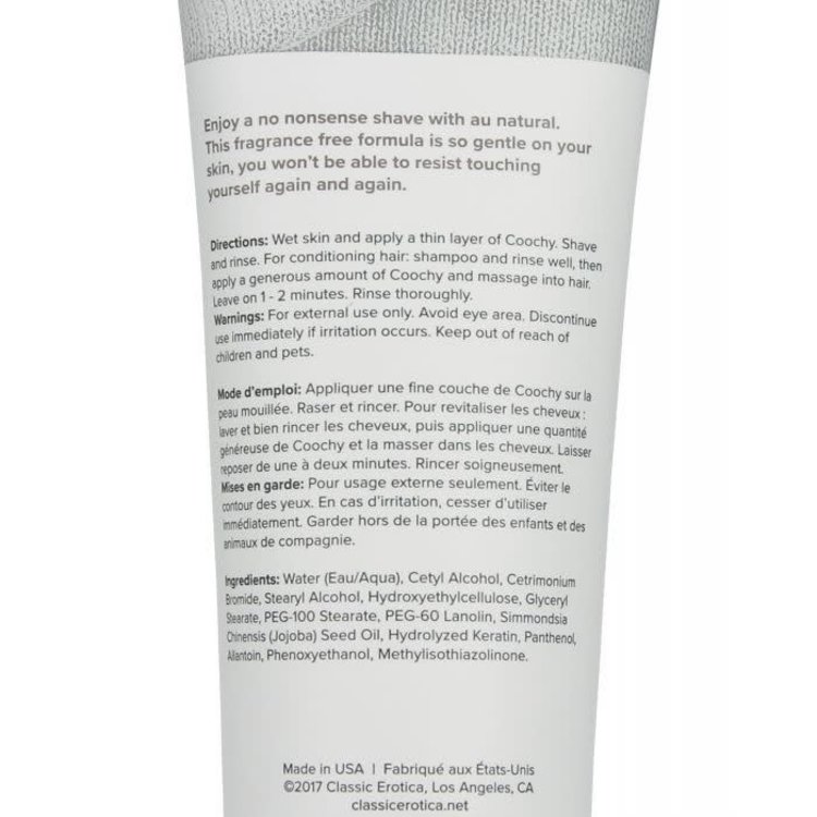 SILKY SHAVE CREAM UNSCENTED 3.4oz