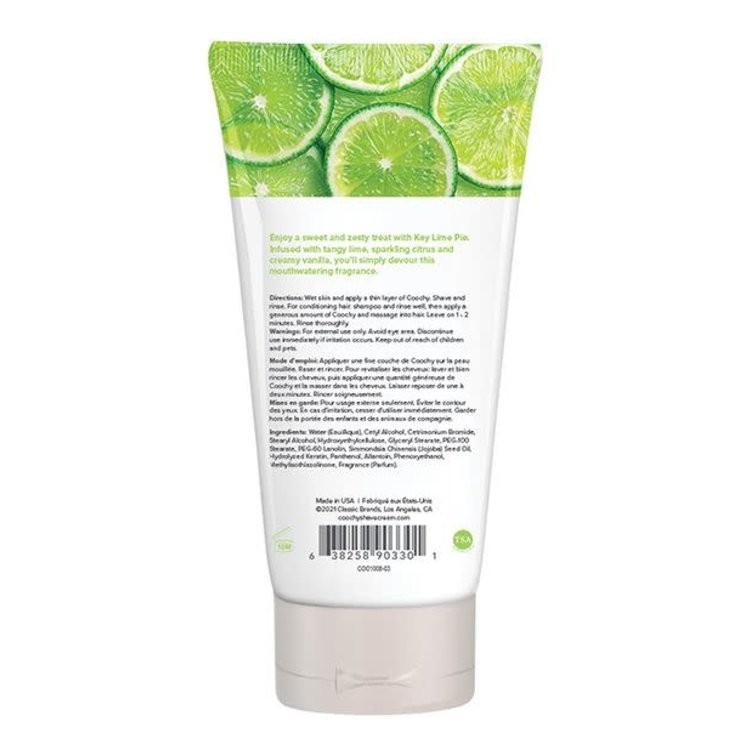 SILKY SHAVE CREAM KEY LIME 3.4oz