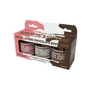 Hott Products NEAPOLITAN CHOCOLATE BODY PAINTS