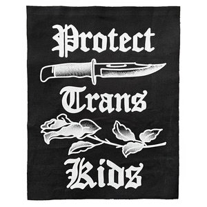PROTECT TRANS KIDS BANDANA-BLACK