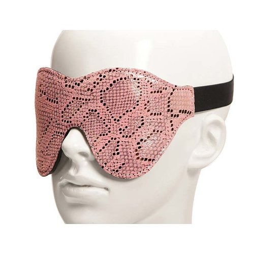 SNAKE EYES BLINDFOLD - LEATHER