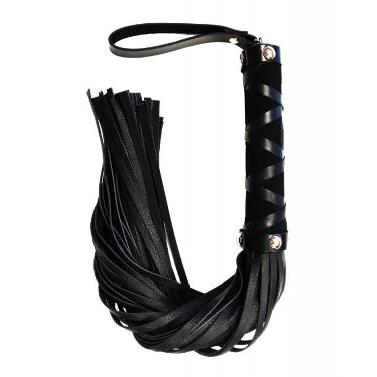 LEATHER FLOGGER SUEDE HANDLE