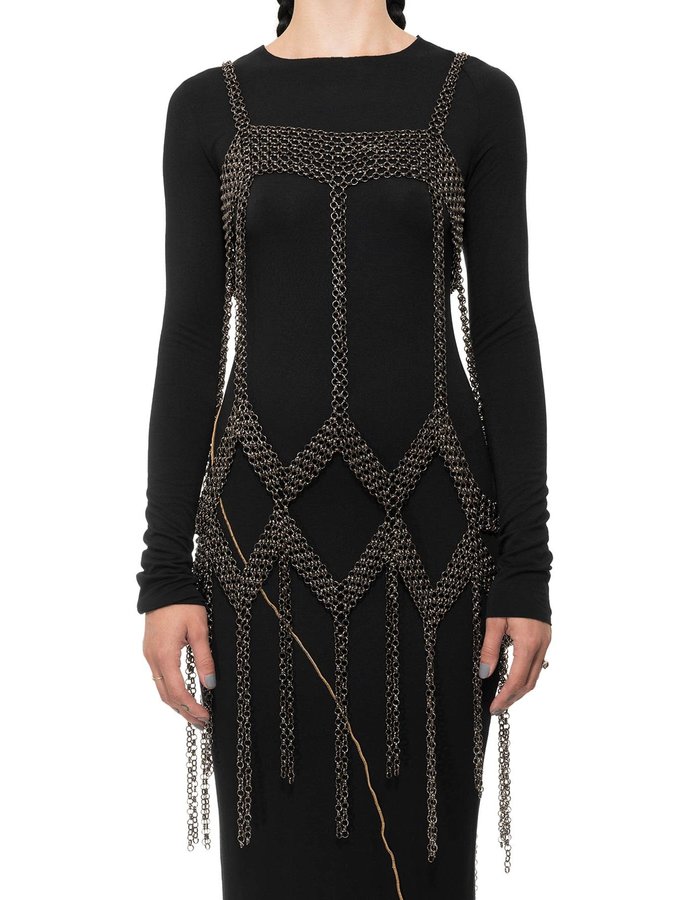 DAVIDS ROAD CHAIN DRESS MINI