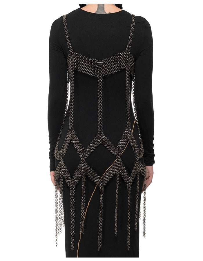 DAVIDS ROAD CHAIN DRESS MINI