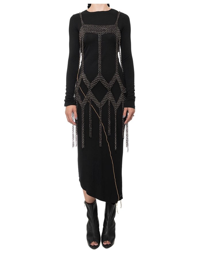 DAVIDS ROAD CHAIN DRESS MINI