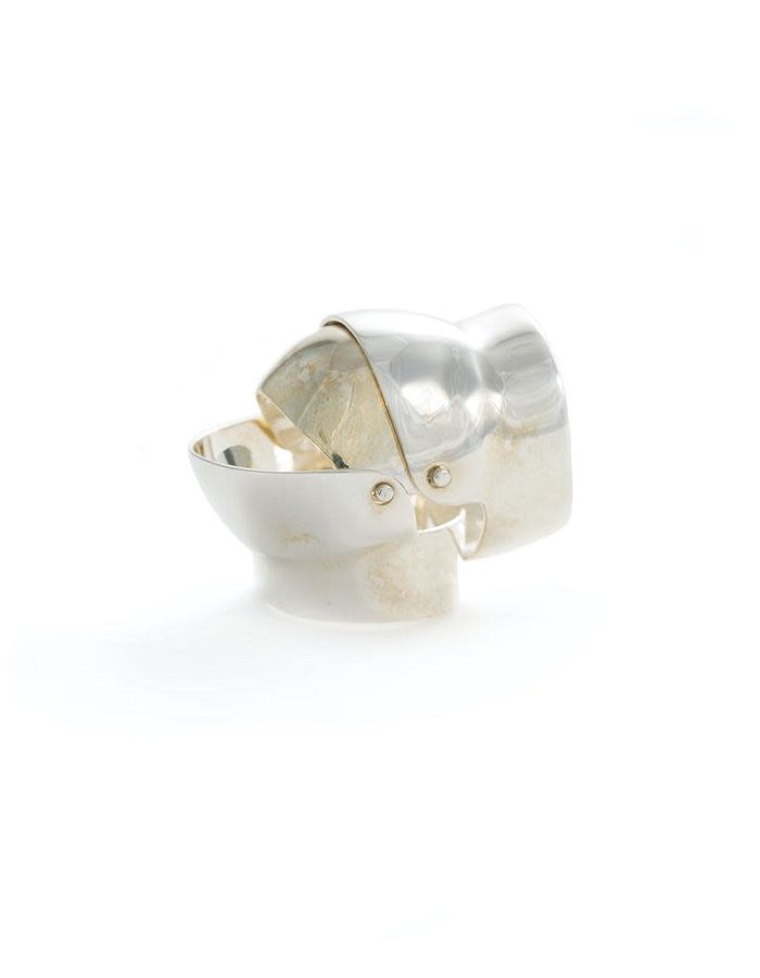 FANGOPHILIA INNER JOINT RING - SILVER