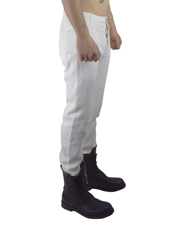 HANNIBAL HELMKE TROUSER SS17 - WHITE