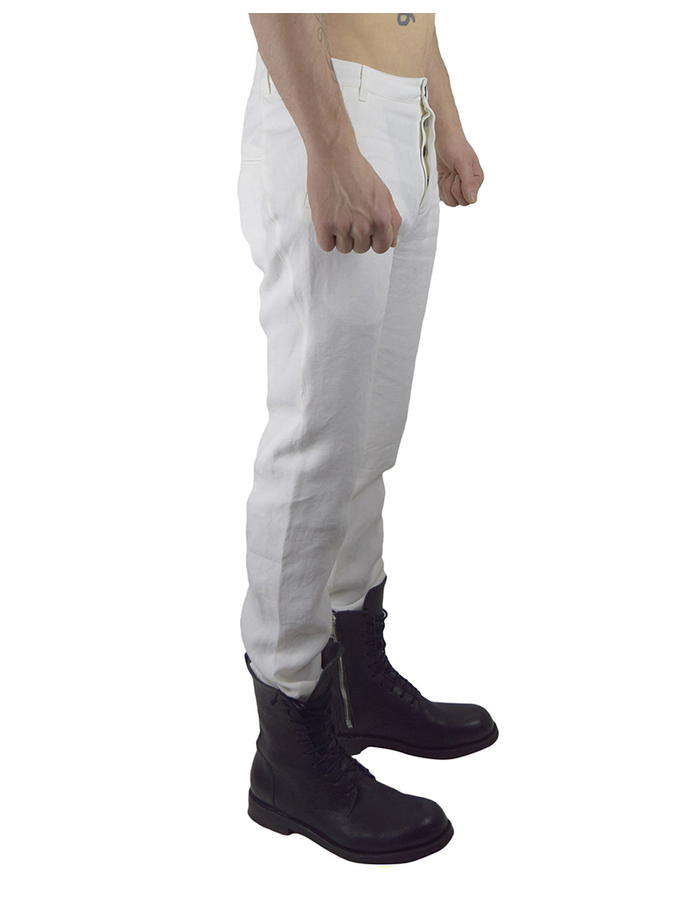 HANNIBAL HELMKE TROUSER SS17 - WHITE