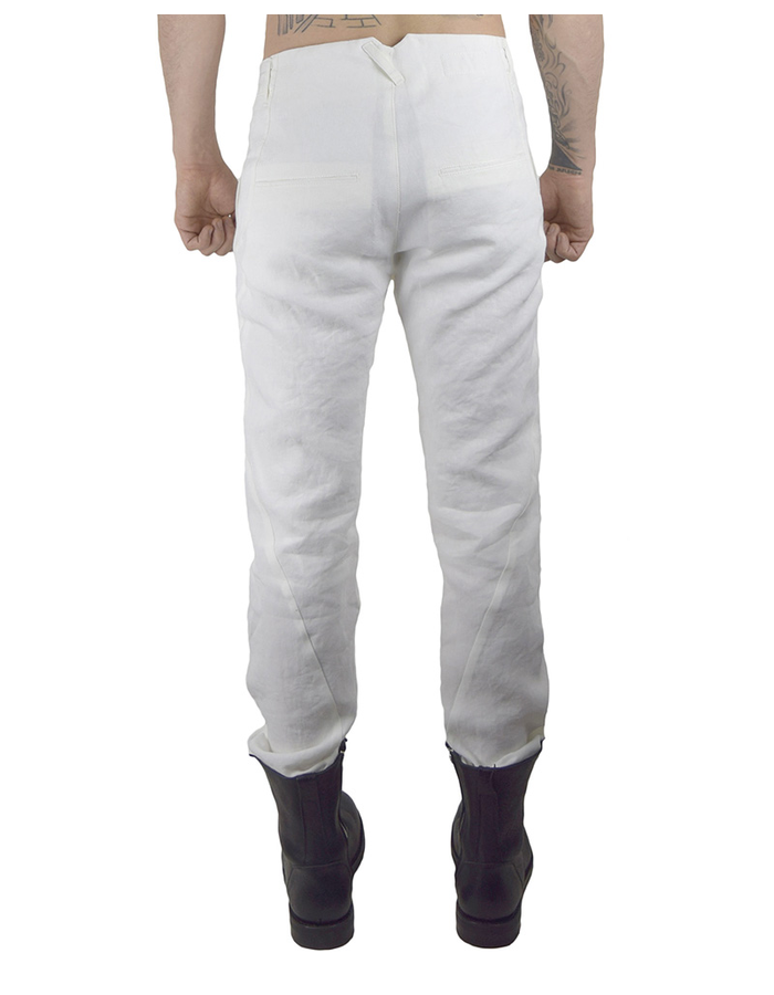 HANNIBAL HELMKE TROUSER SS17 - WHITE