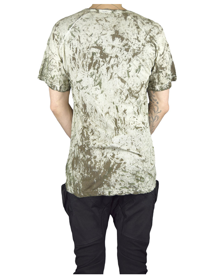 HAMCUS HAMCUS FITTED TEE - MOSS