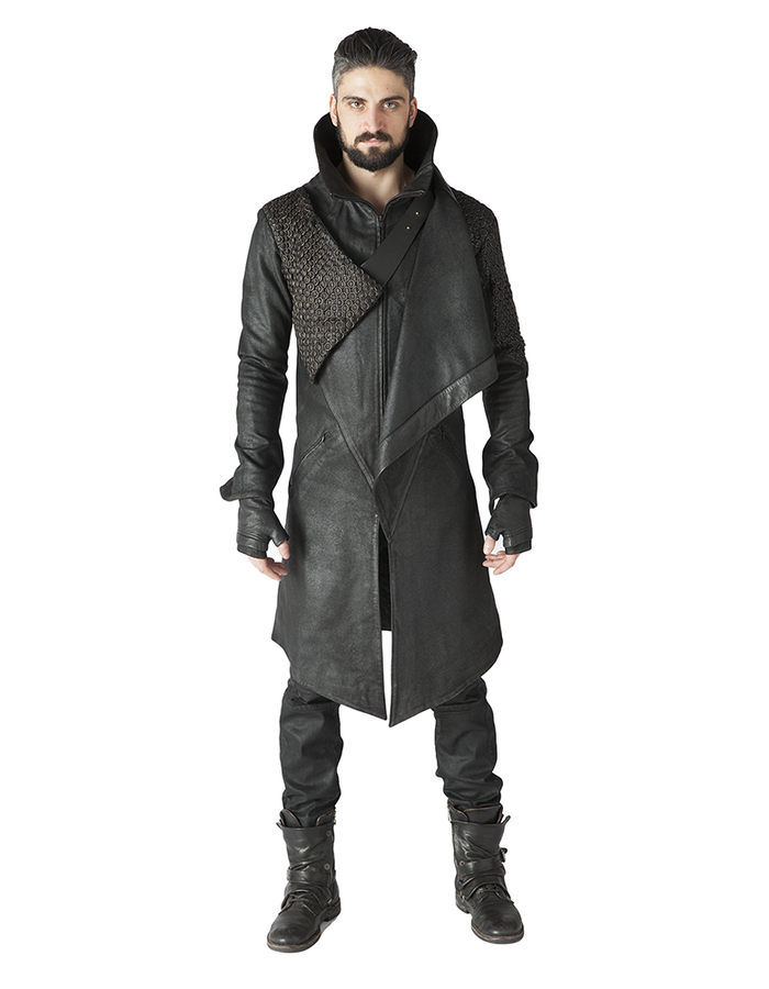 MEN'S IKEDA COAT by GELAREH DESIGNS - Shop Untitled NYC