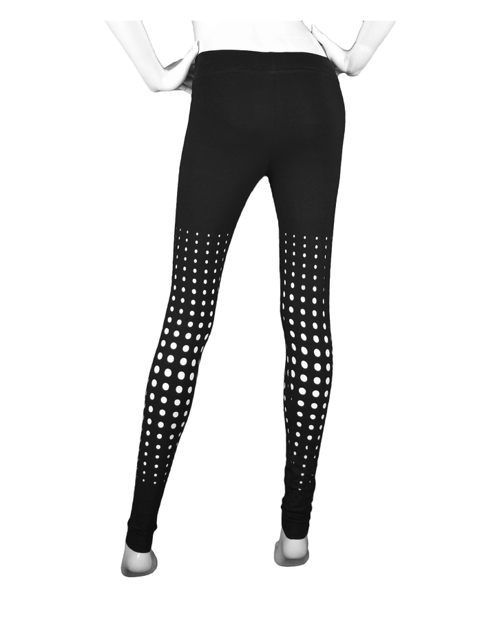 GELAREH DESIGNS MORA LEGGINGS  WITH CIRCLE  DESIGN