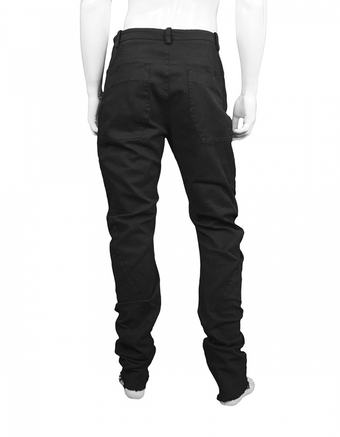 LOST AND FOUND ROOMS DIAGONAL FLY SLIM PANT