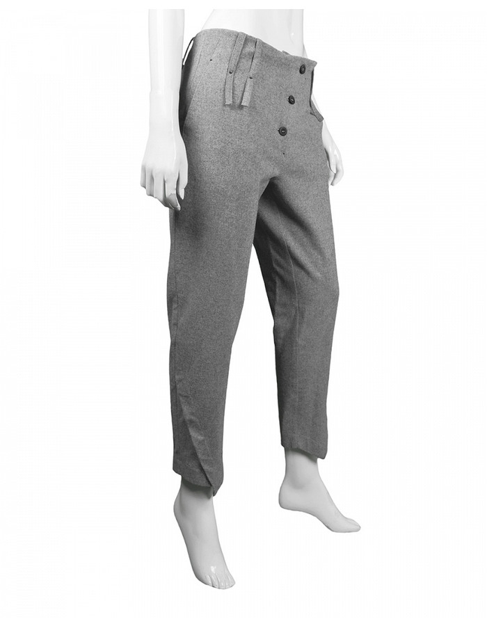 LOST AND FOUND SLIM PANT GREY