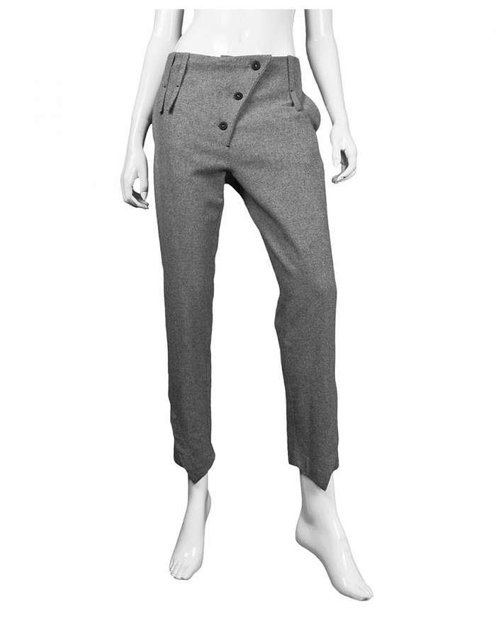 LOST AND FOUND SLIM PANT GREY