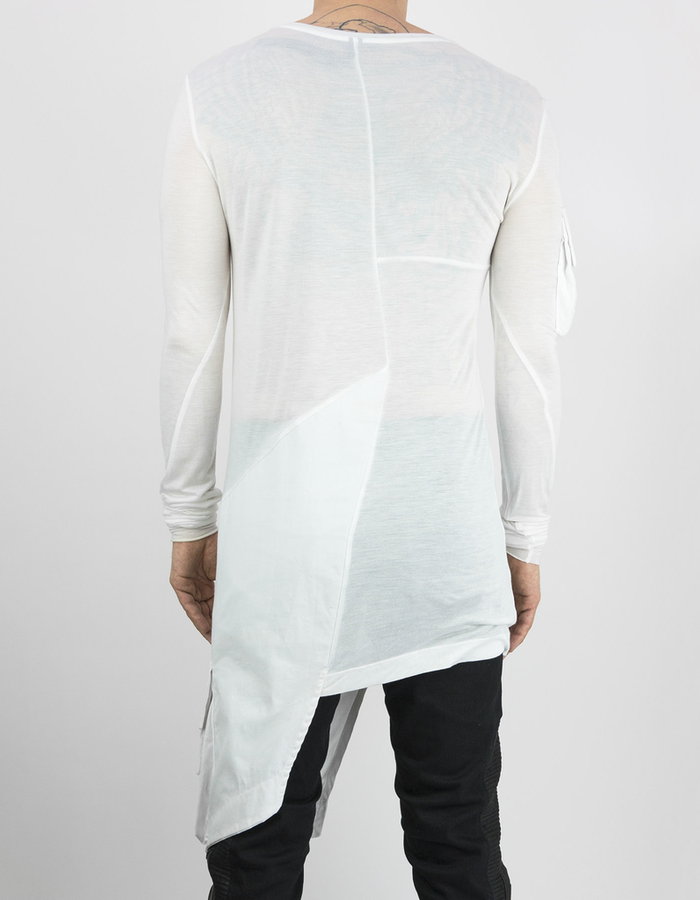 ARMY OF ME MULTI POCKETED JERSEY T - WHITE