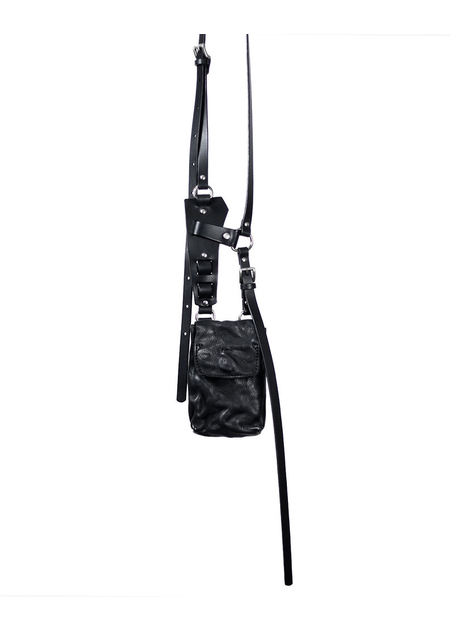 TEO + NG AMIT LEATHER HARNESS BAG