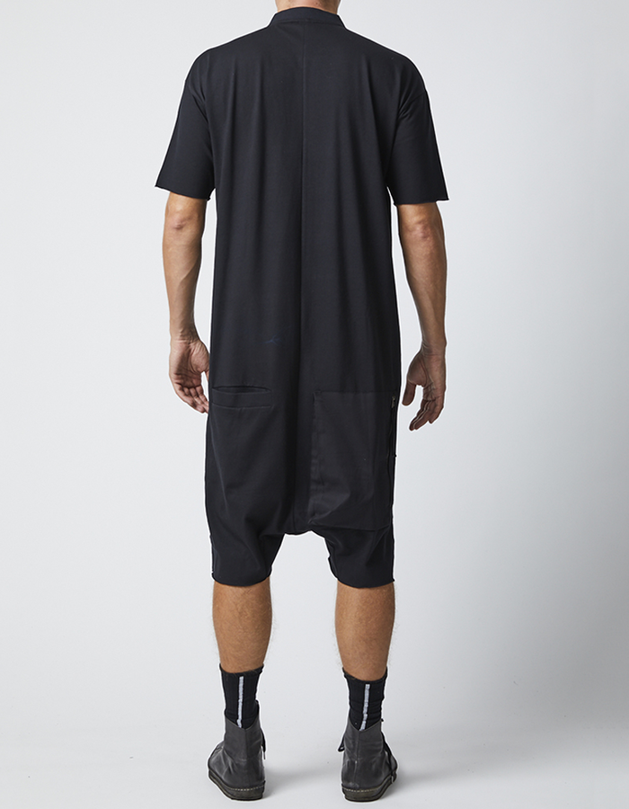 MEN'S SHORT SLEEVE ZIPPERED JUMPSUIT by THOM KROM - Shop Untitled NYC