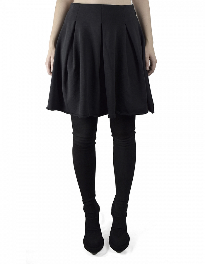 THOM KROM PLEATED SHORT SKIRT