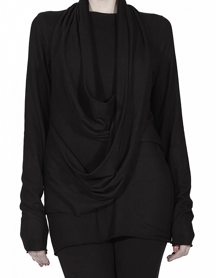 DAVIDS ROAD TOP WITH DRAPING FRONT- W