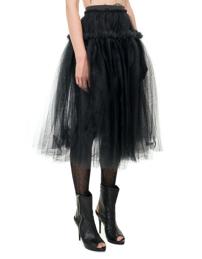 DAVIDS ROAD TULLE SKIRT WITH RUFFLE BAND