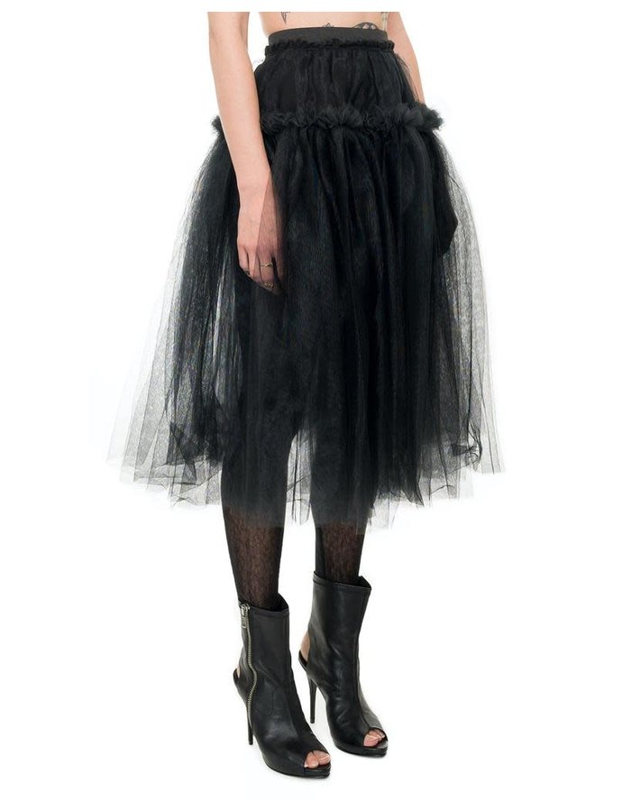 DAVIDS ROAD TULLE SKIRT WITH RUFFLE BAND