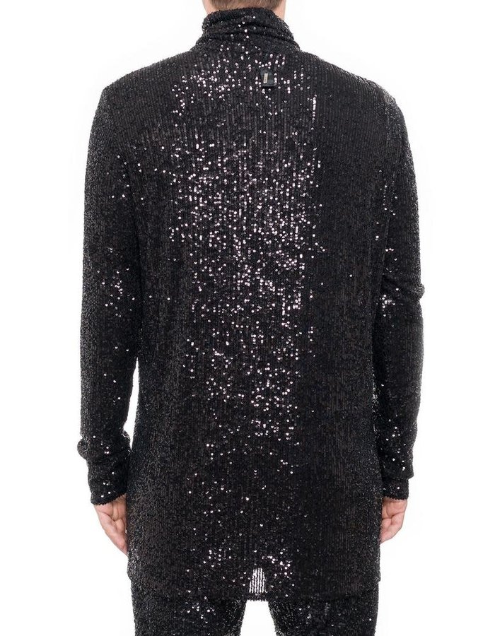 DAVIDS ROAD SEQUIN TURTLENECK TOP