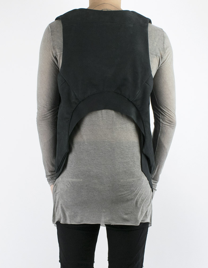 AVANT DARC TWO PIECE LEATHER VEST (SMOOTH)