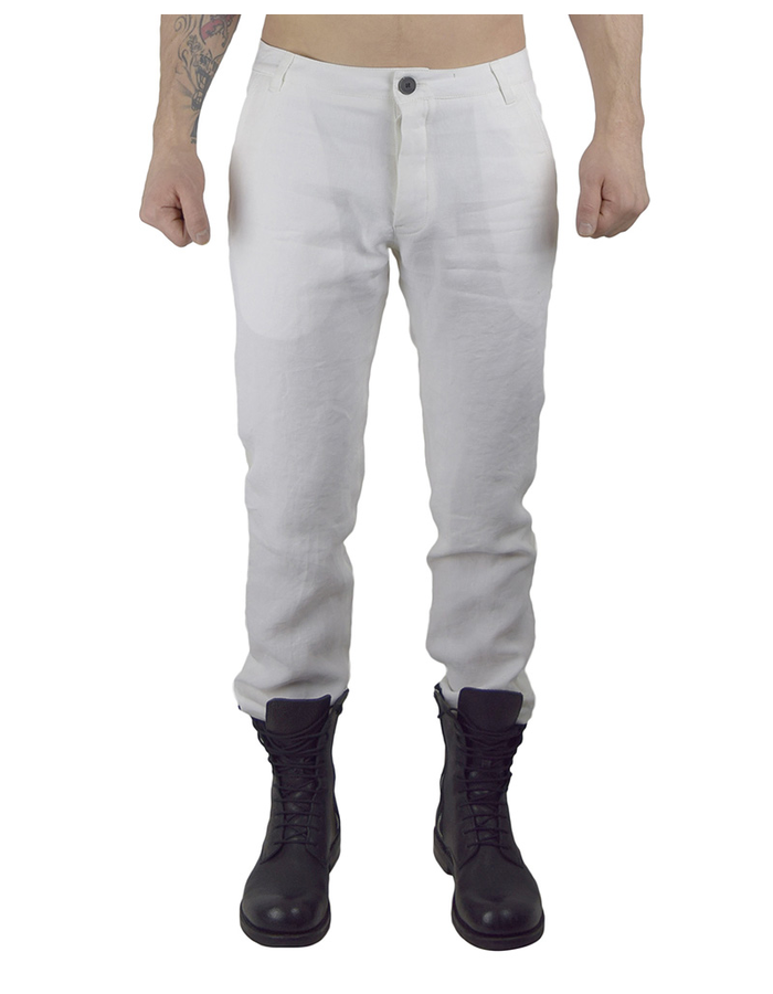 HANNIBAL HELMKE TROUSER SS17 - WHITE