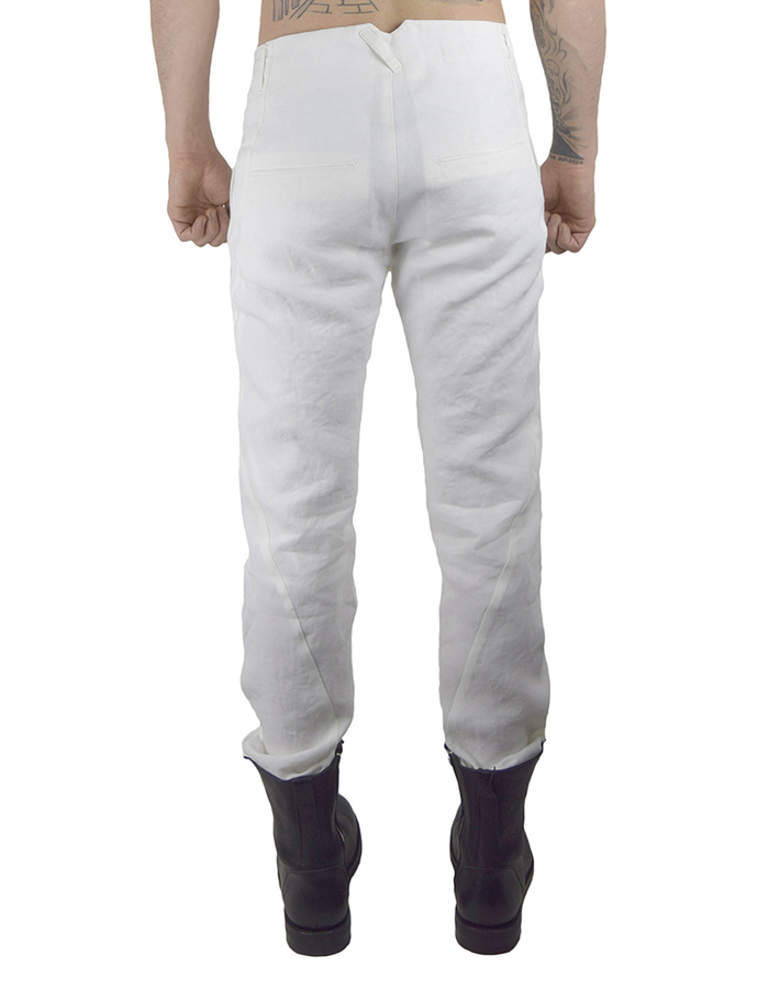 HANNIBAL HELMKE TROUSER SS17 - WHITE