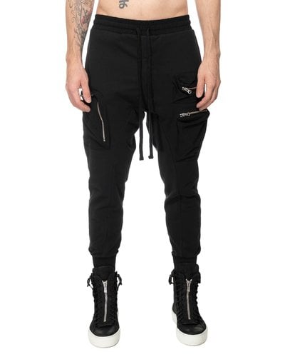 MEN'S LOW CROTCH ZIP CARGO JOGGER by THOM KROM