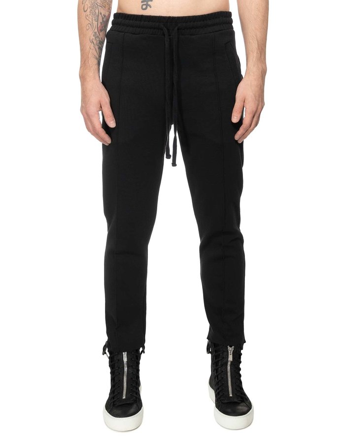 THOM KROM Sweat Trouser With Pleat - Black