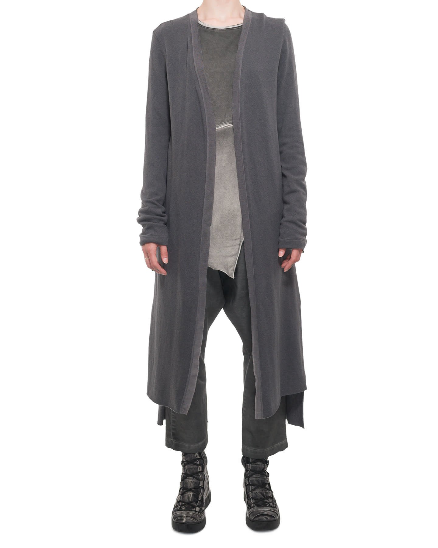 ORLEE LONG CARDIGAN - GREY