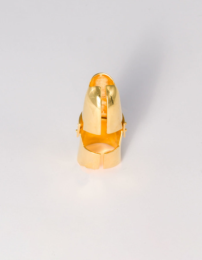 FANGOPHILIA FINGERTIP JOINT RING : SHORT NAIL - GOLD