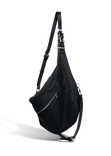 Tsuki Double Pouch Leather Bag by Teo + NG | Shop Untitled NYC