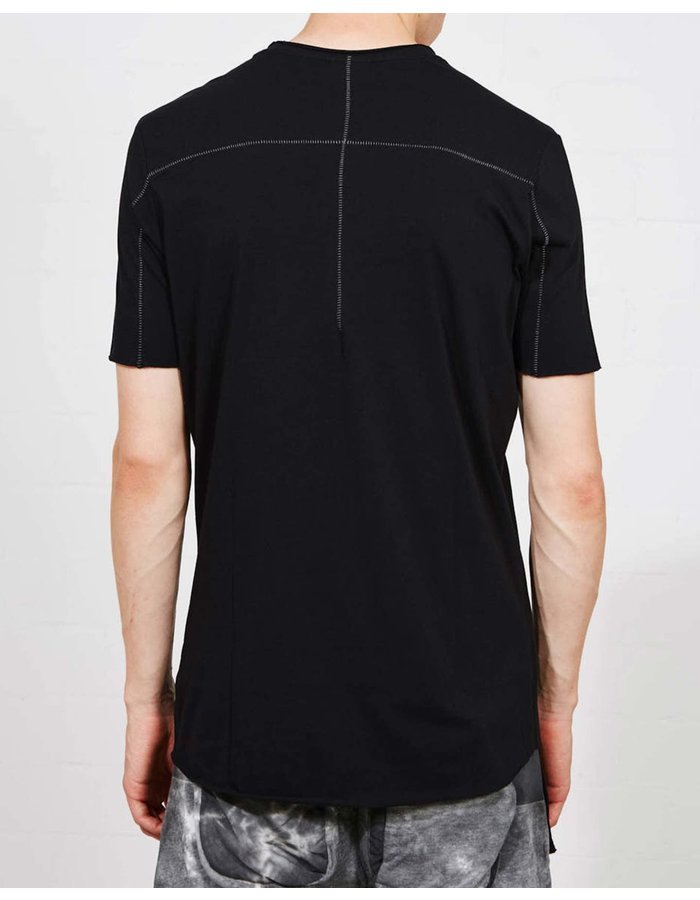 THOM KROM Ribbed Front Fitted Tee