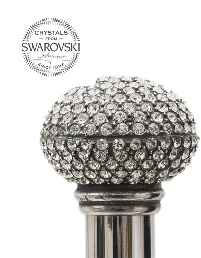 PASOTTI SWAROVSKI SPHERE WALKING STICK