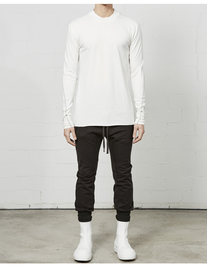 THOM KROM STRETCH COTTON & BAMBOO LONG SLEEVE - OFF WHITE