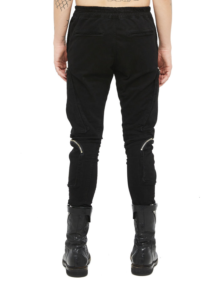 LA HAINE INSIDE US ZIP POCKET CARGO JEANS