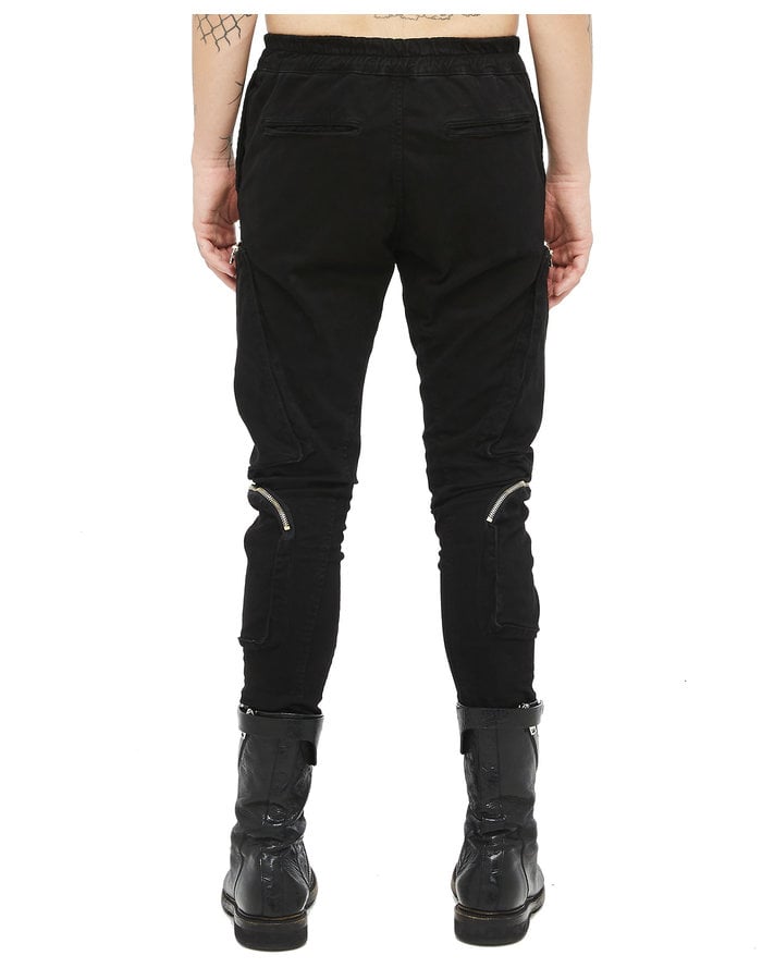 LA HAINE INSIDE US ZIP POCKET CARGO JEANS