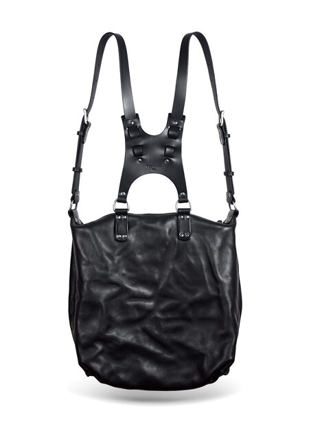 TEO + NG MIKKO LEATHER BACKPACK