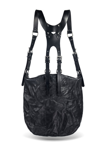 TEO + NG MAEKO LEATHER HARNESS BACKPACK