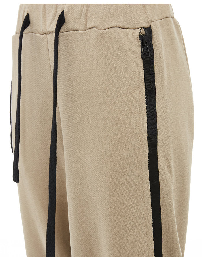 STUDIO B3 COTTON & MODAL BANDED DROP CROTCH - BEIGE