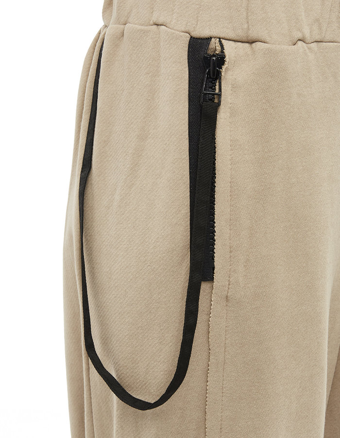 STUDIO B3 COTTON & MODAL BANDED DROP CROTCH - BEIGE