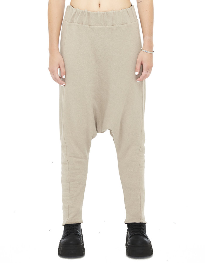 STUDIO B3 DOUBLE LAYER REVERSE DROP CROTCH - BLACK/BEIGE