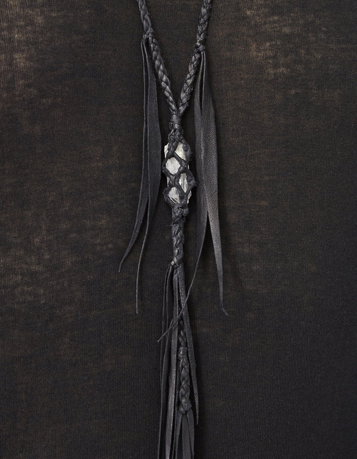 XKALINA AURA SELVA NECKLACE - BLACK